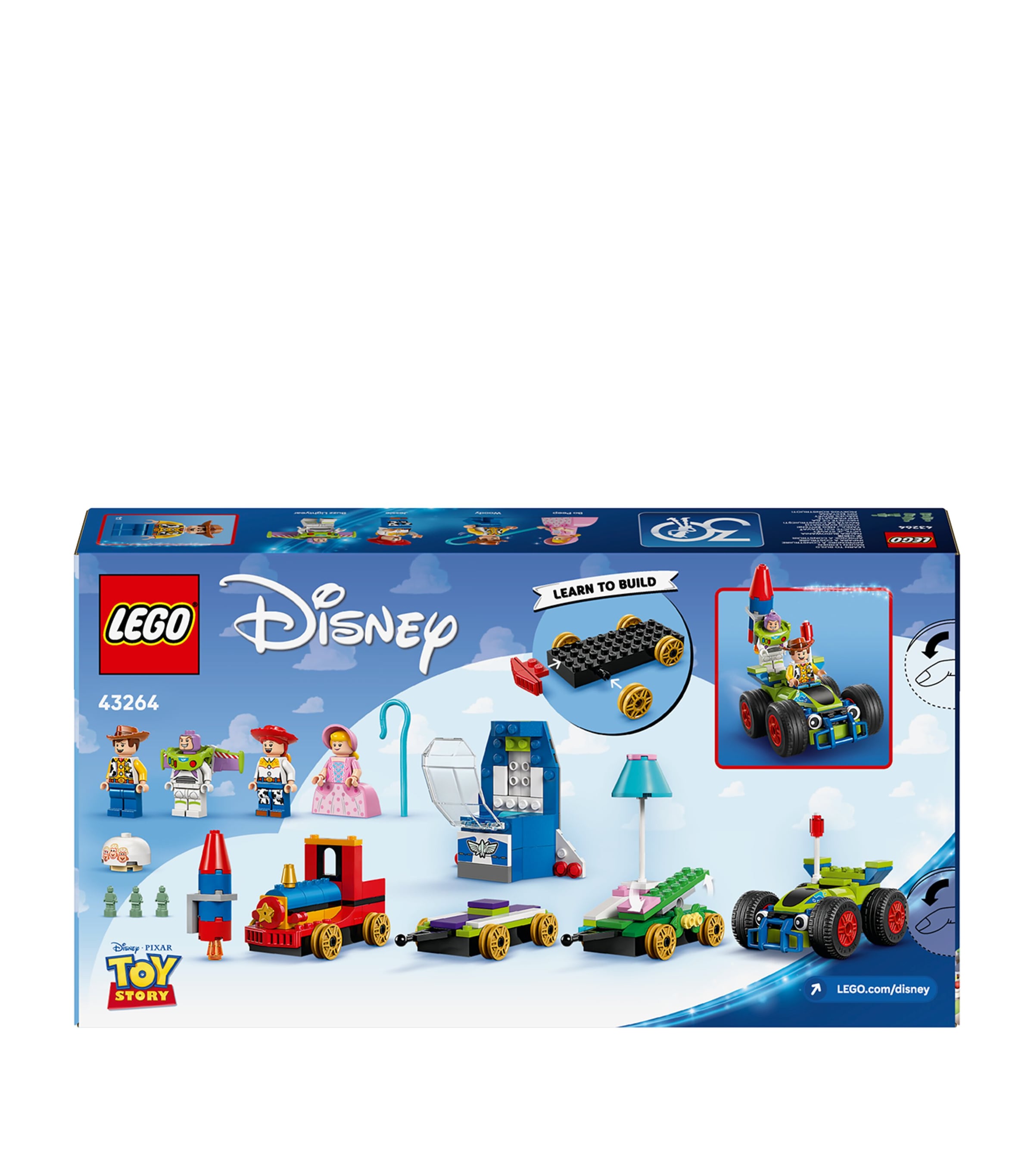 Lego Disney Toy Story Celebration Train RC Car 43264 Harrods UK