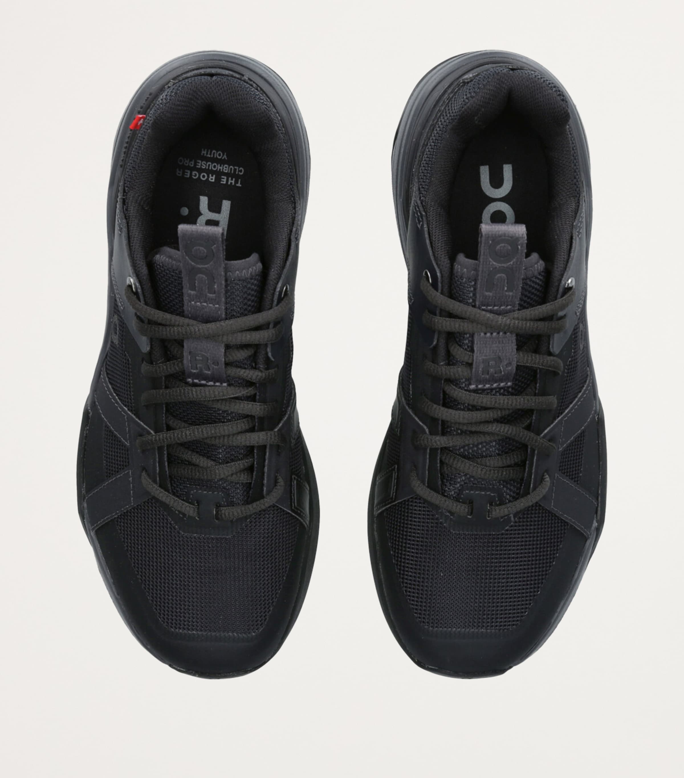 x Roger Clubhouse Pro Youth Trainers BLACK Image 4