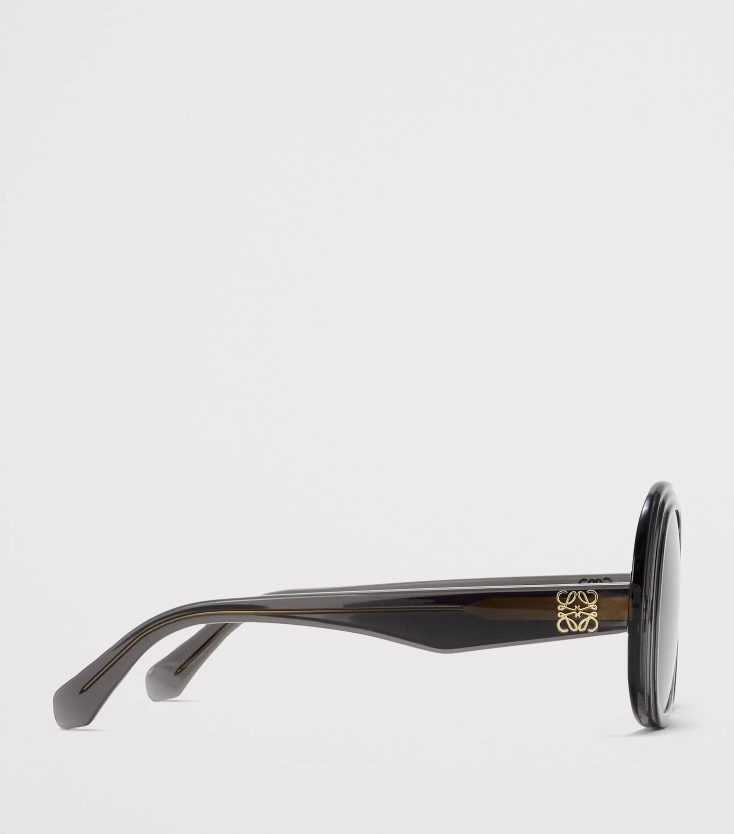 LOEWE Square Steps Sunglasses Transparent Asphalt Image 3