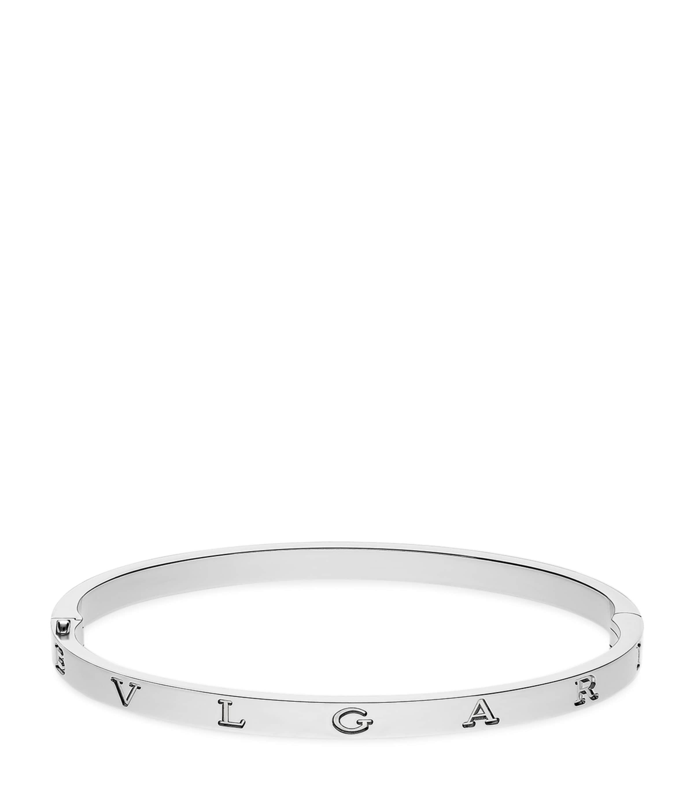 White Gold B.zero1 Bangle WHITE GOLD Image 1