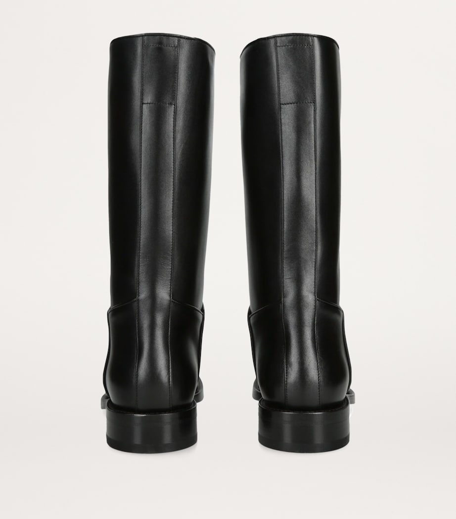 Nobilis Leather Riding Boots 20 BLACK Image 2