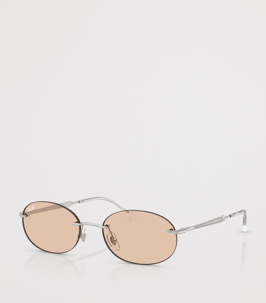 Ray-Ban RB3767 Metal Oval Sunglasses Image 2