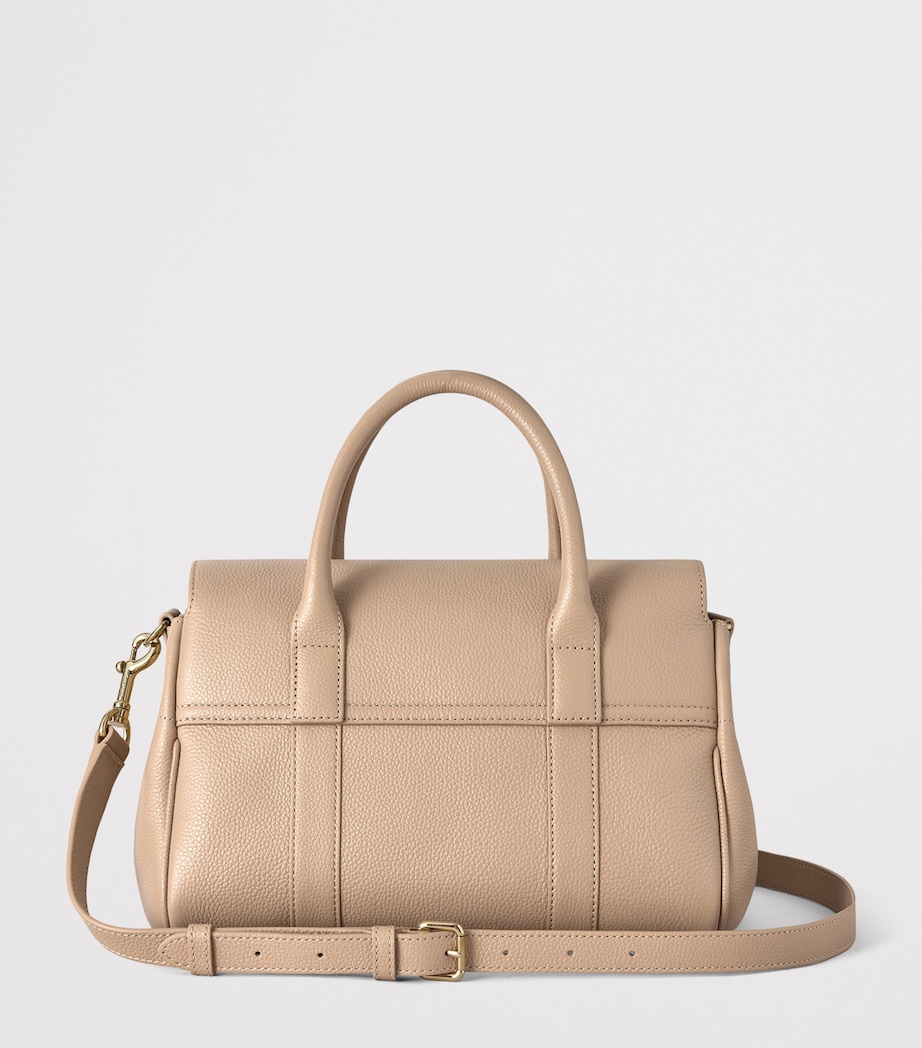 Mulberry Small Leather Bayswater Satchel Bag Crumpet Image 4