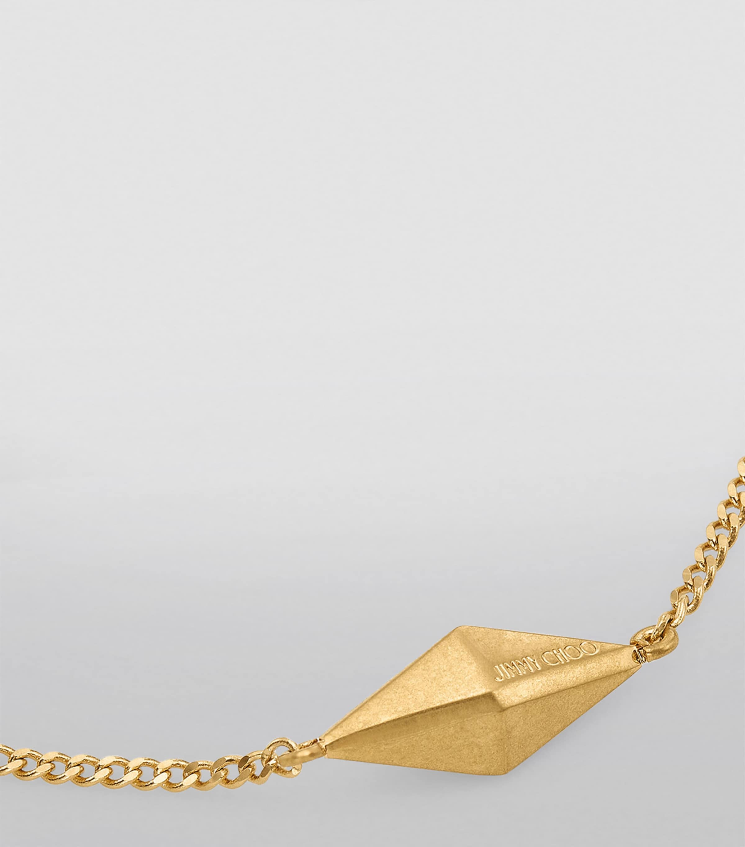 Diamond Fine Chain Bracelet GOLD Image 2