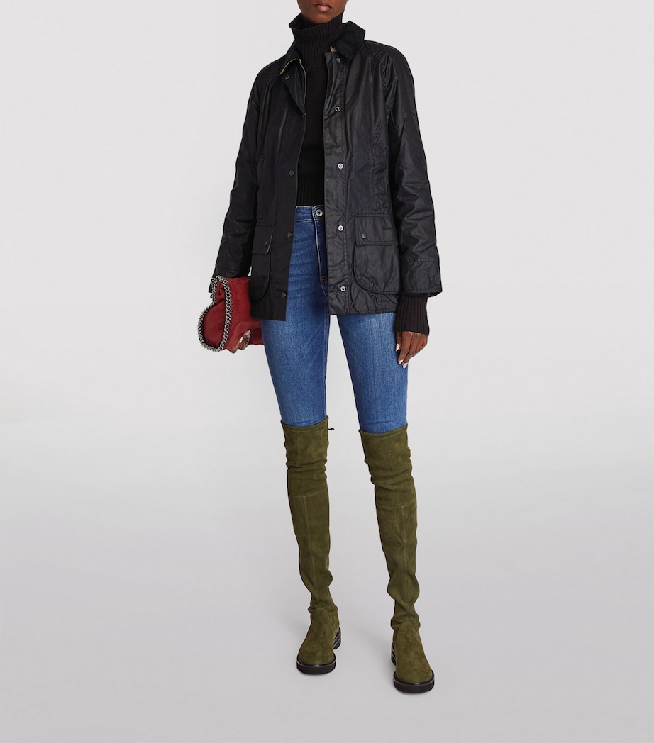 Beadnell Waxed Jacket NAVY Image 2