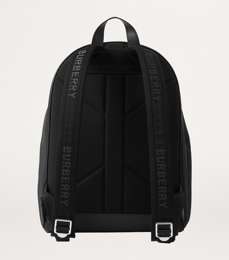 Nylon Logo Backpack BLACK Image 3