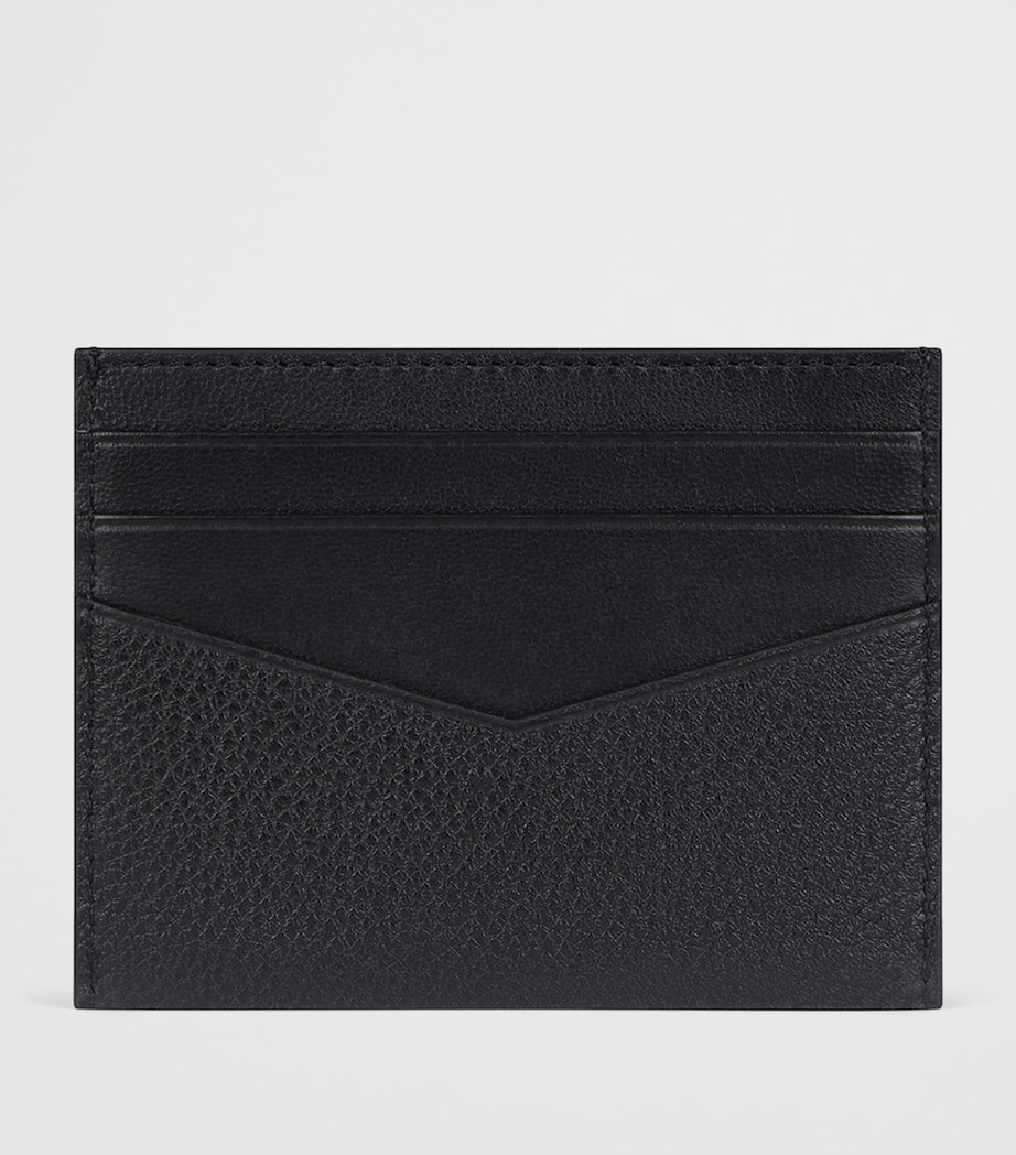 Leather 2X3CC Card Holder BLACK Image 2