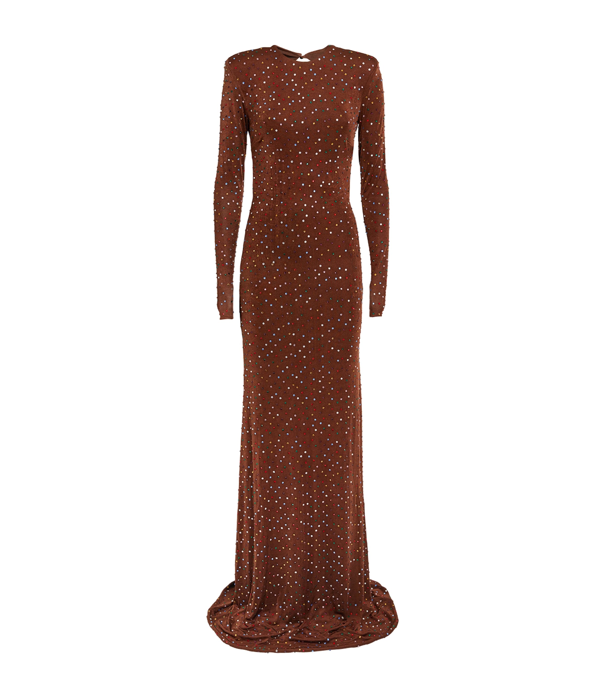 New Arrivals Emmanuelle Maxi Dress In Brown