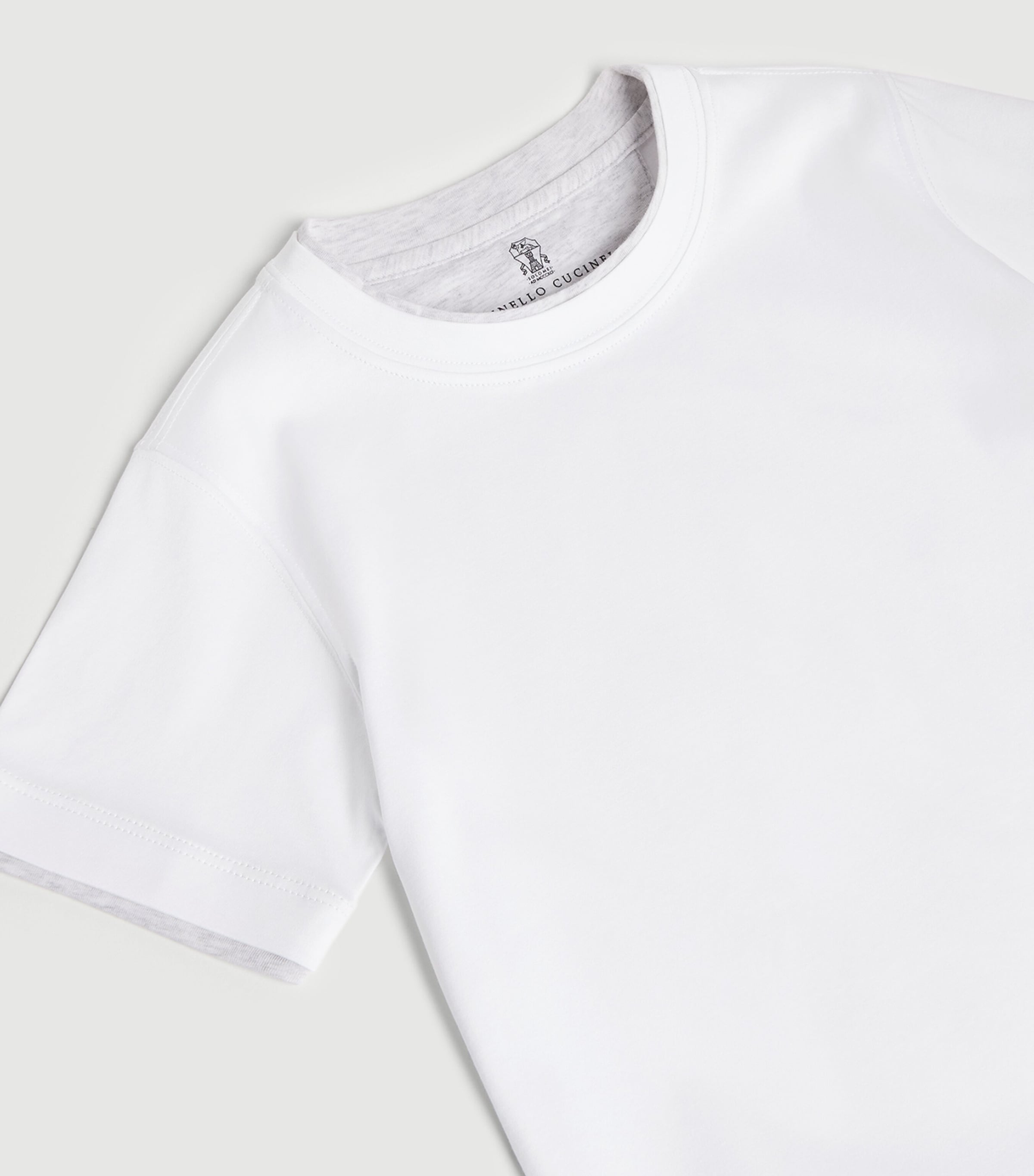 Brunello Cucinelli Kids Cotton Layered T-Shirt (4-6 Years) — foto 3