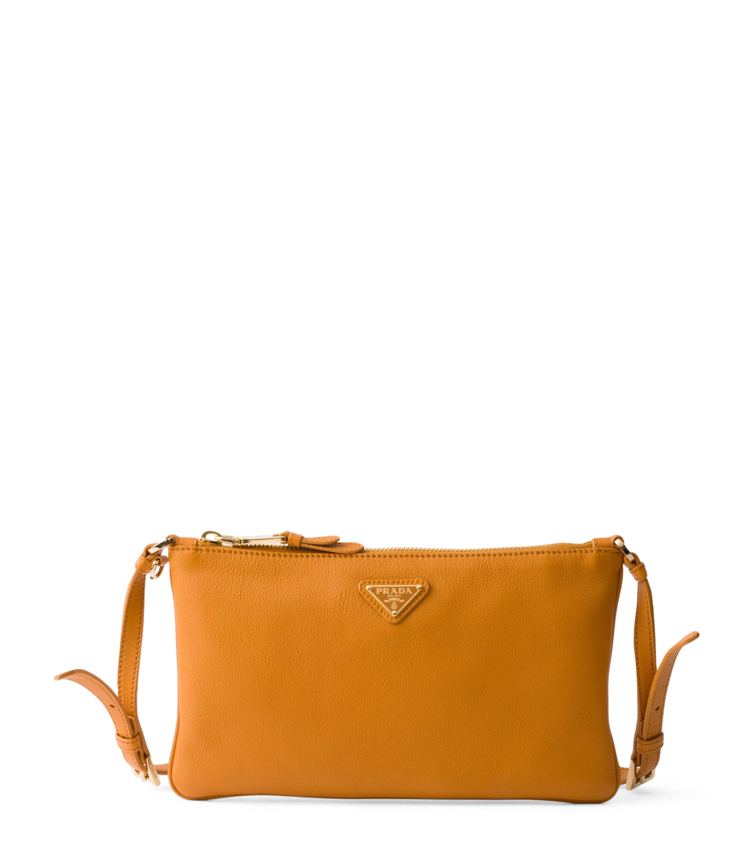 Leather Triangle Pouch F0287 Image 1