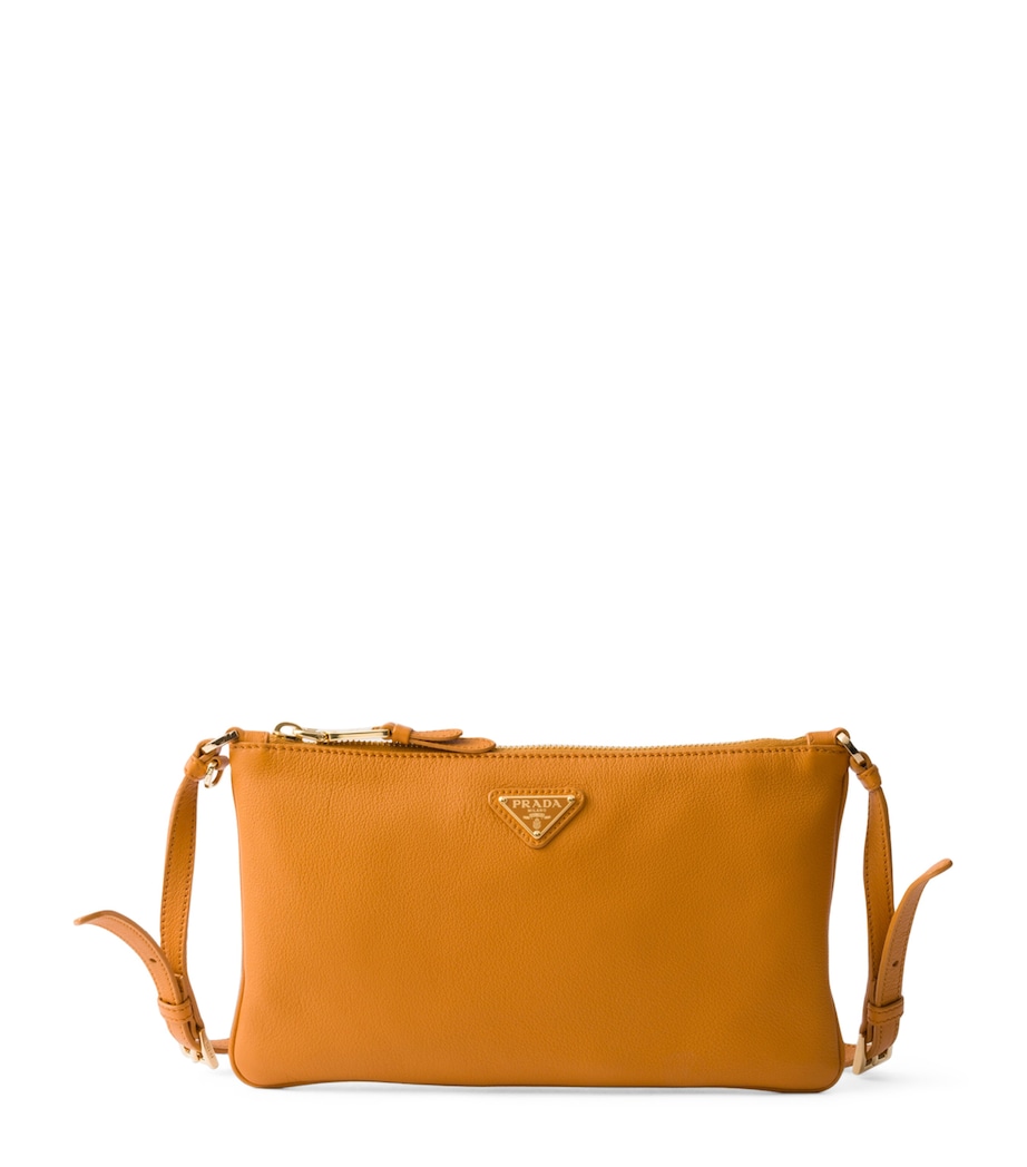 Leather Triangle Pouch F0287 Image 1