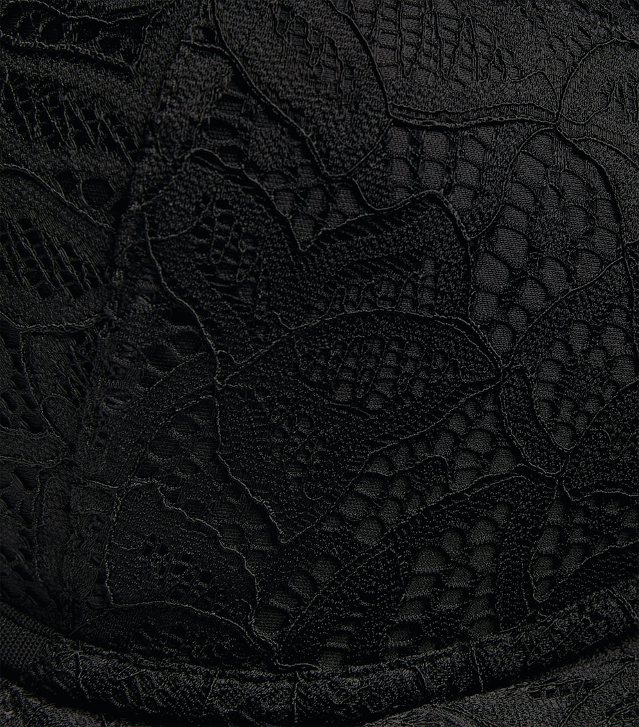 Raffine Plunge Bra BLACK Image 4