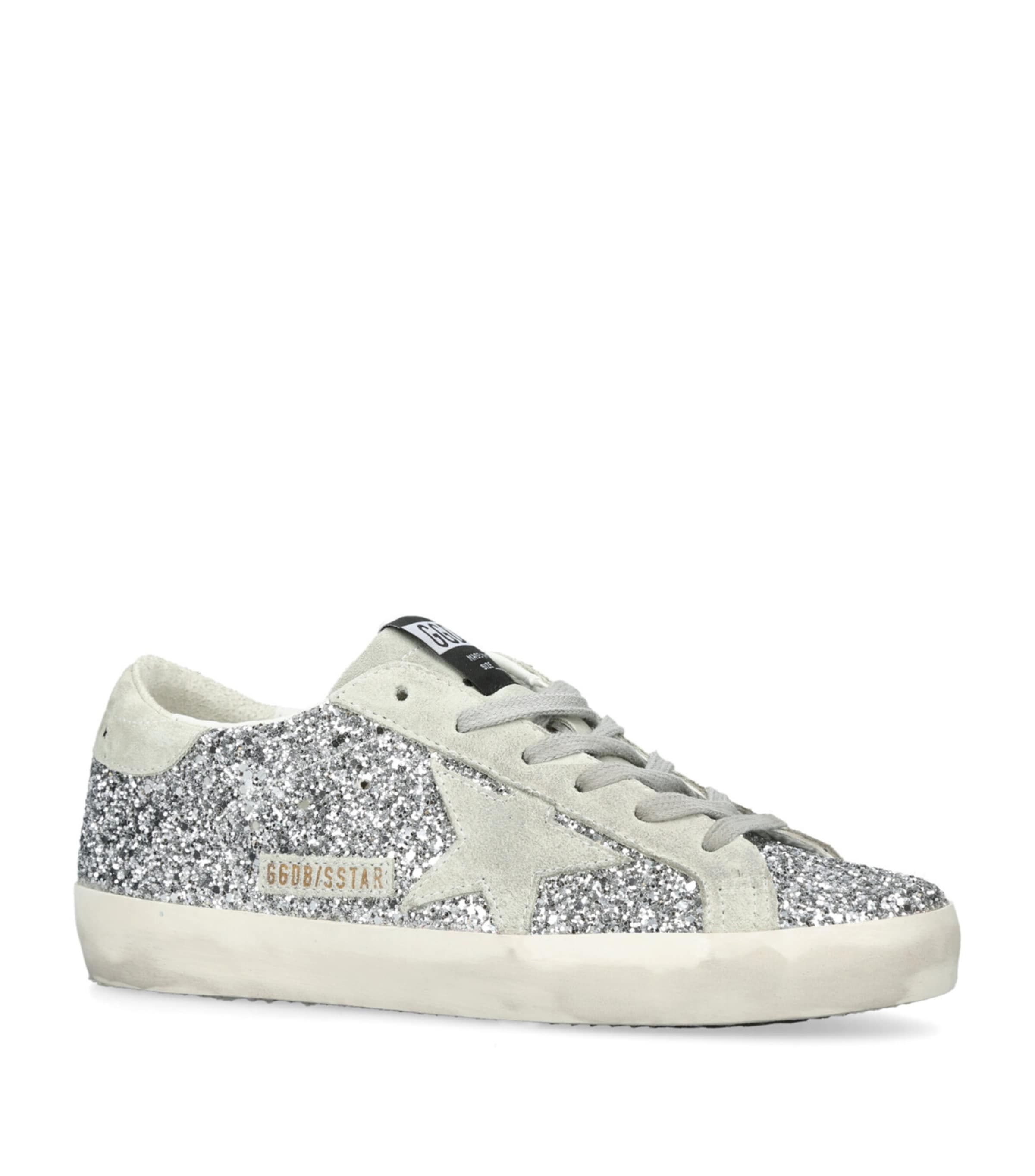 Glitter Super-Star Sneakers SILVER Image 3