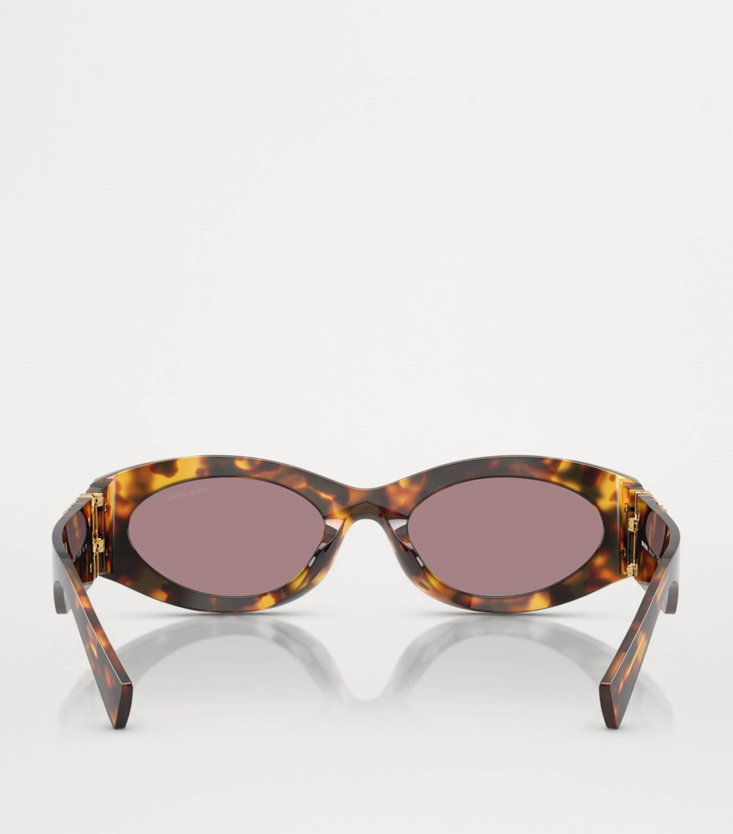 Acetate Oval MU11WS Sunglasses 14L20I Image 4