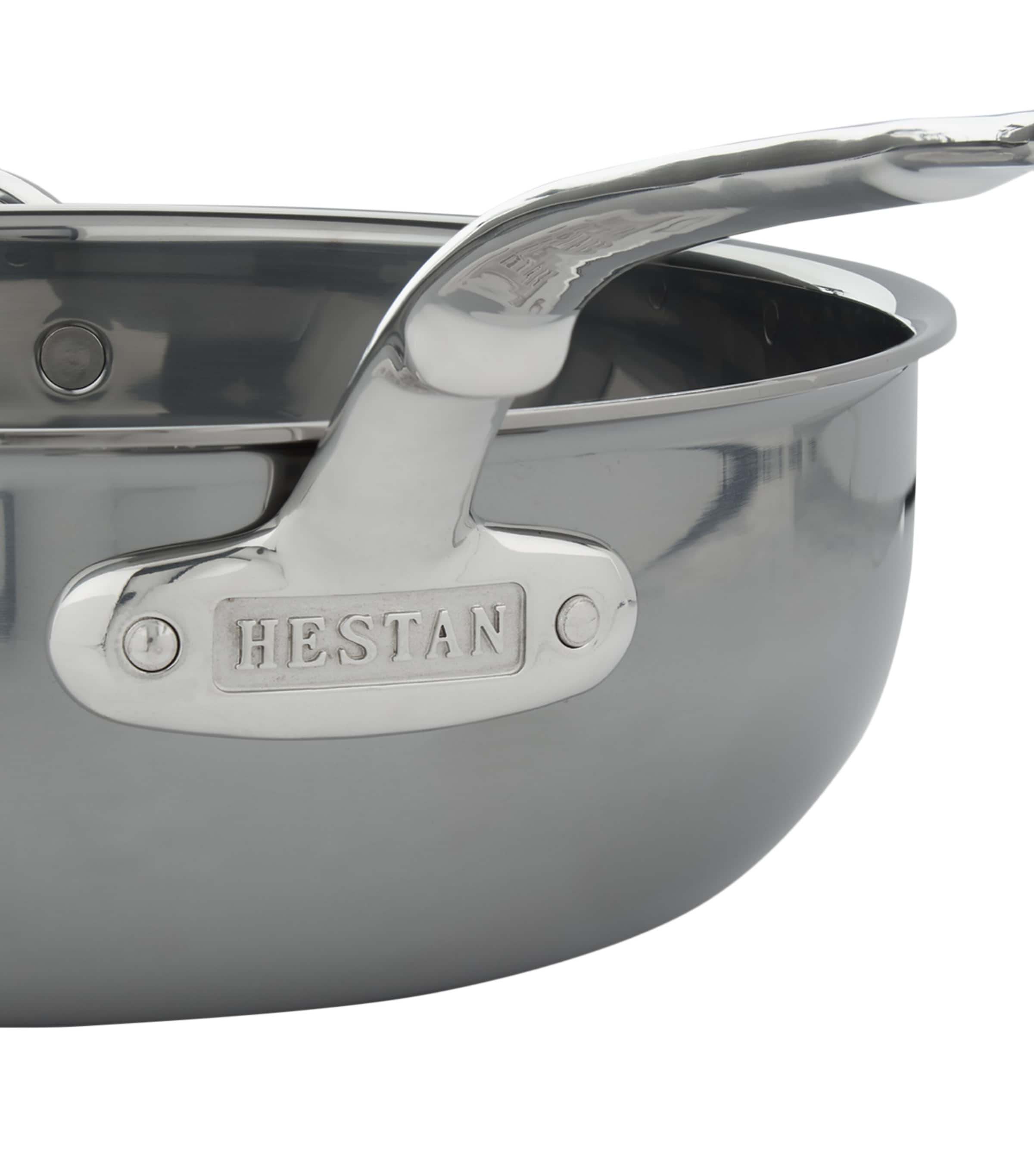Hestan NanoBond Essential Pan with Helper Handle (28cm) Stainless Image 2