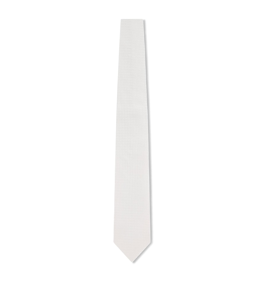 Silk Micro Jacquard Tie AW001 Image 1