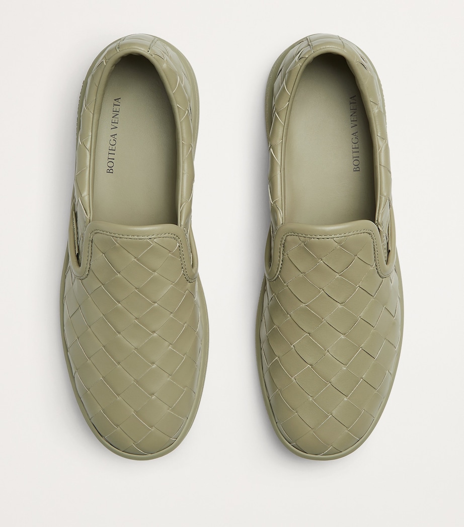 Leather Intrecciato Sawyer Sneakers 3025 Image 4