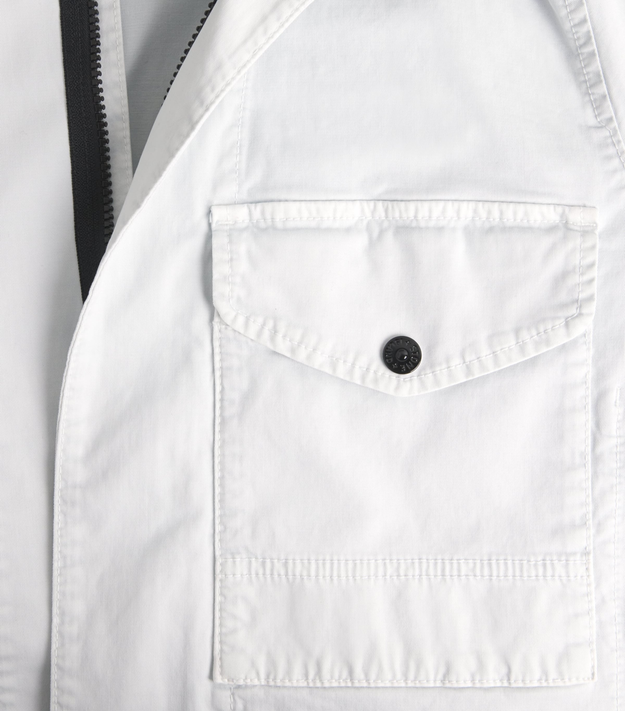 Organic Cotton Compass Shirt Jacket V0141 Image 5