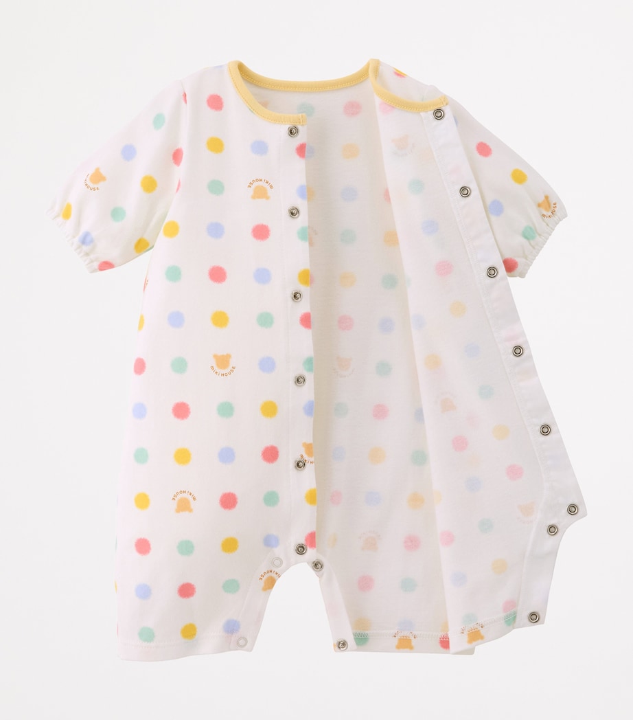 Cotton Polka Dot Playsuit (1 Month) 31 Image 2
