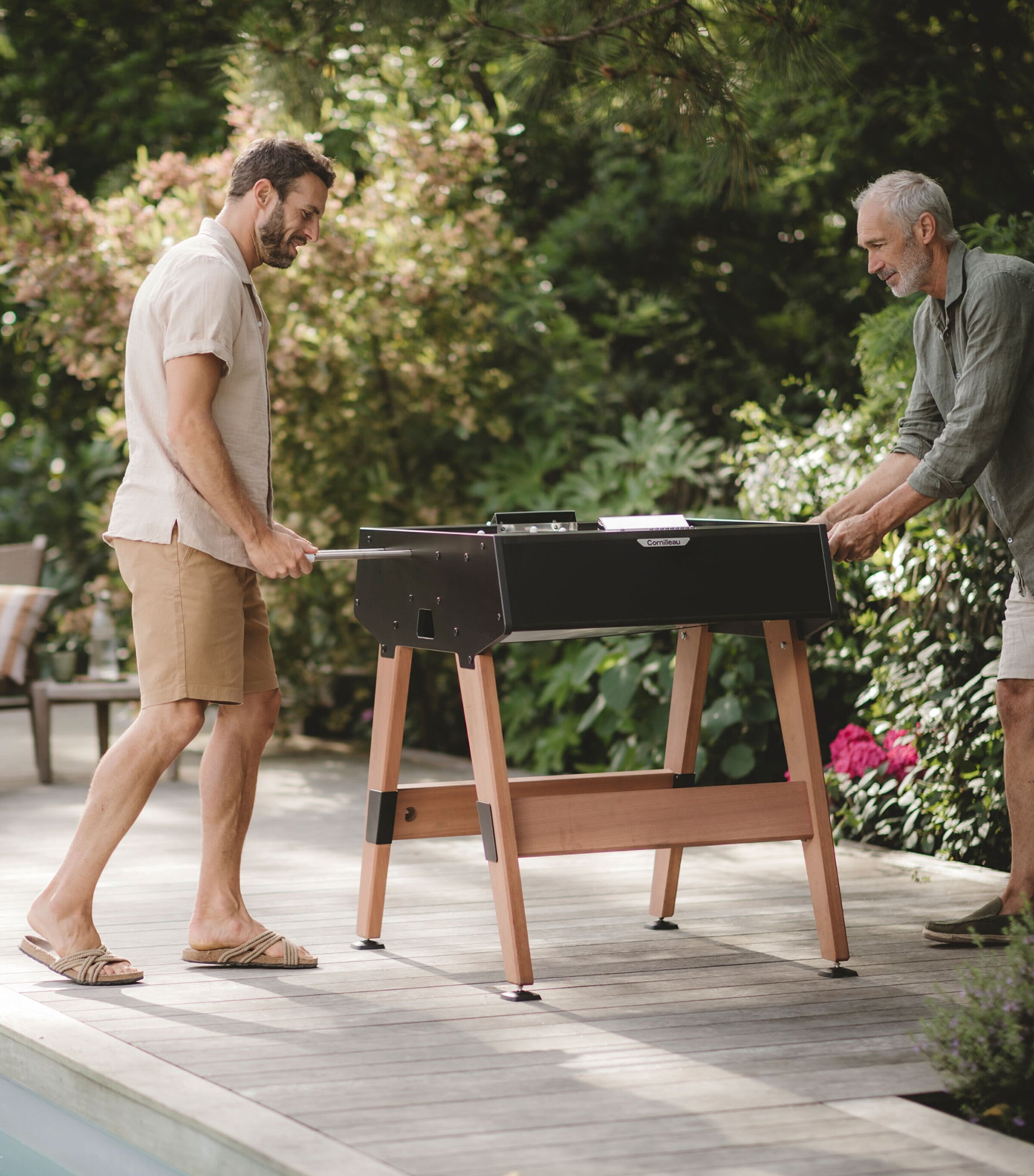 Cornilleau Origin Outdoor DUO Table Football White Image 4