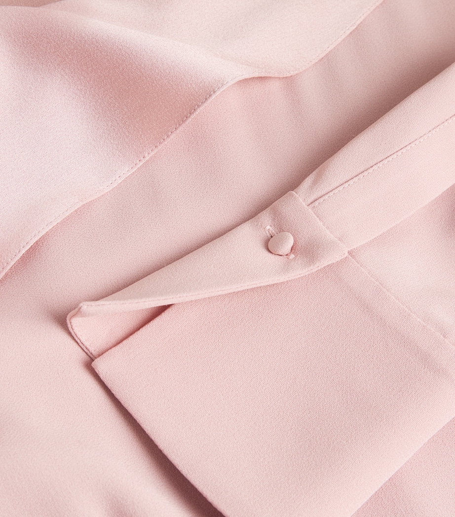 Satin Long-Sleeve Top SLIPPER Image 5