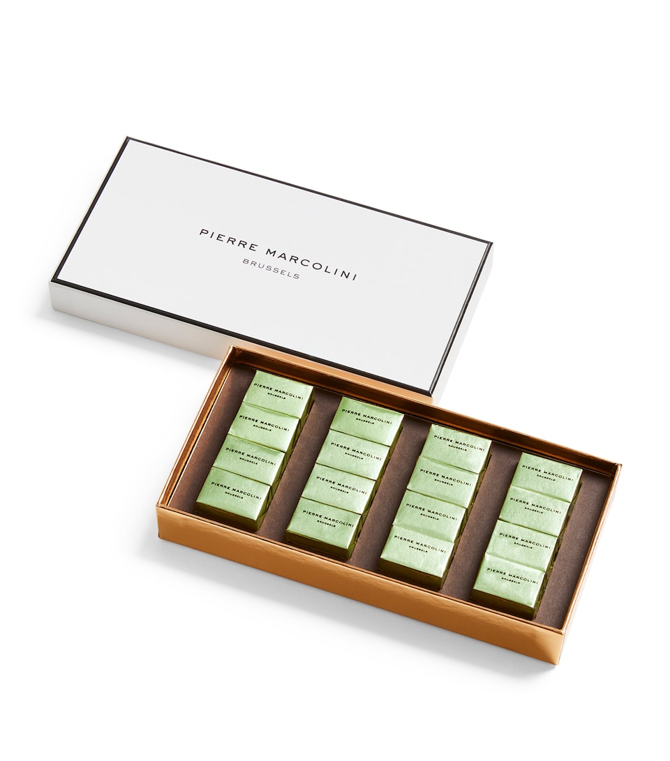 Pierre Marcolini Plumier Petits Bonheurs Pistachio (130g) Black