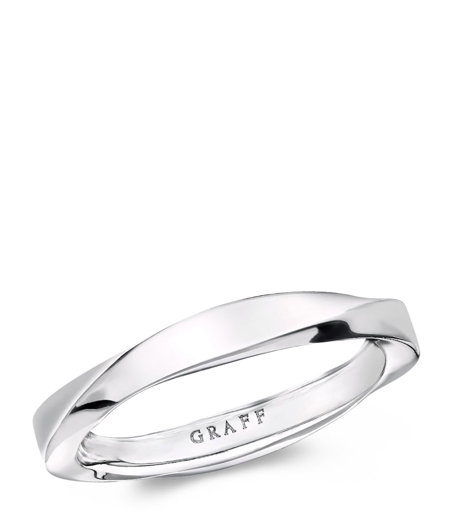 White Gold Spiral RIng WHITE GOLD Image 1