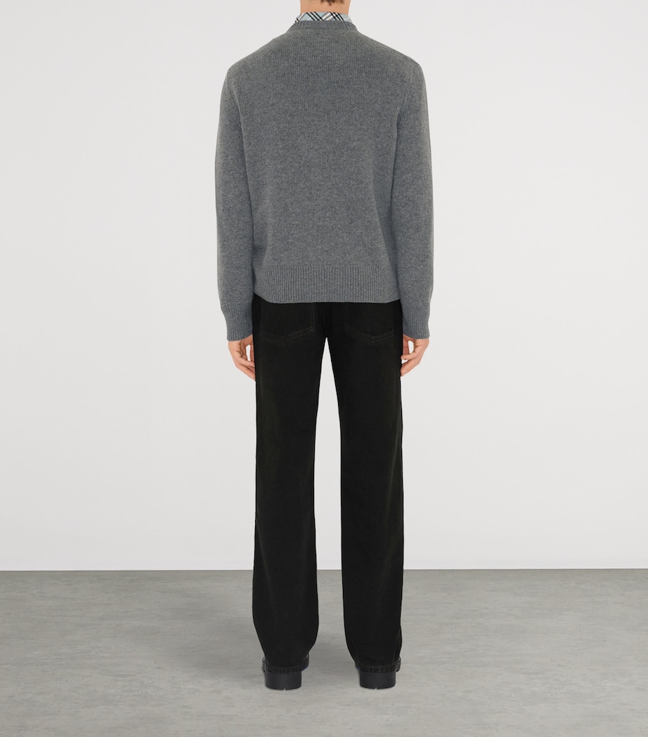 Wool-Cashmere EKD Sweater GREY Image 4