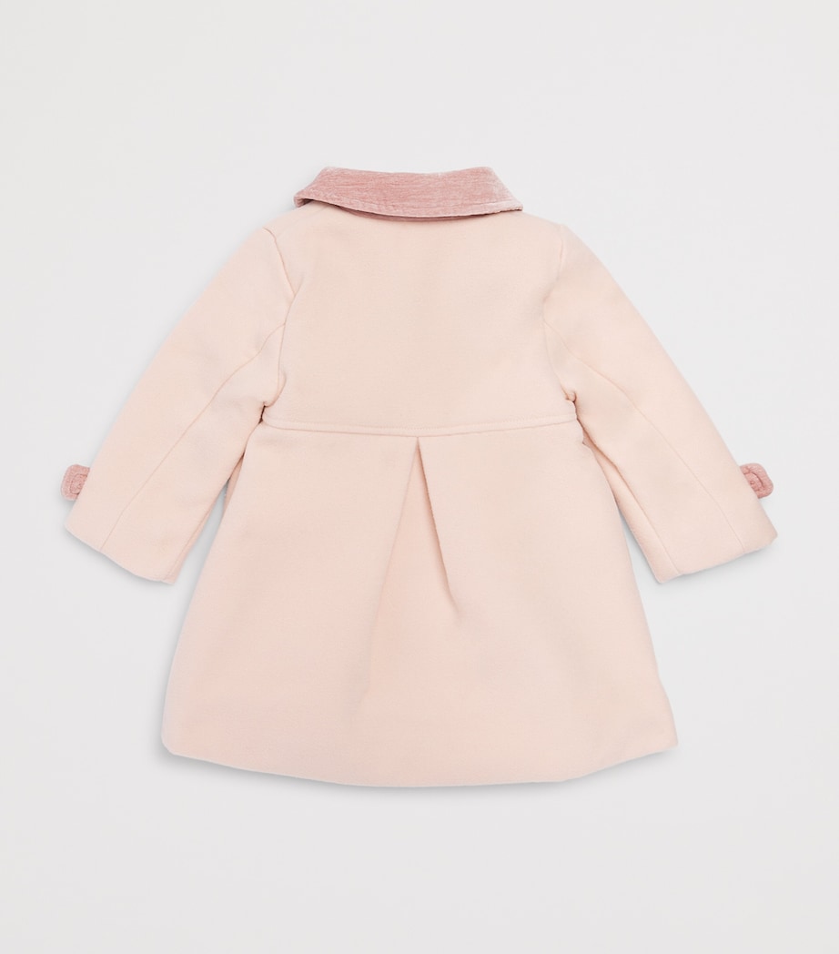 Patachou Double-Breasted Coat (6 Months-4 Years) Pink Image 4