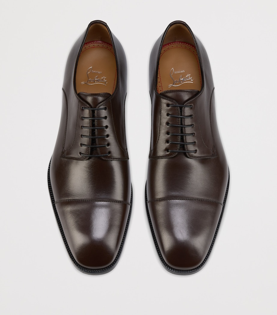 Christian Louboutin Top 5 Leather Derby Shoes Image 3
