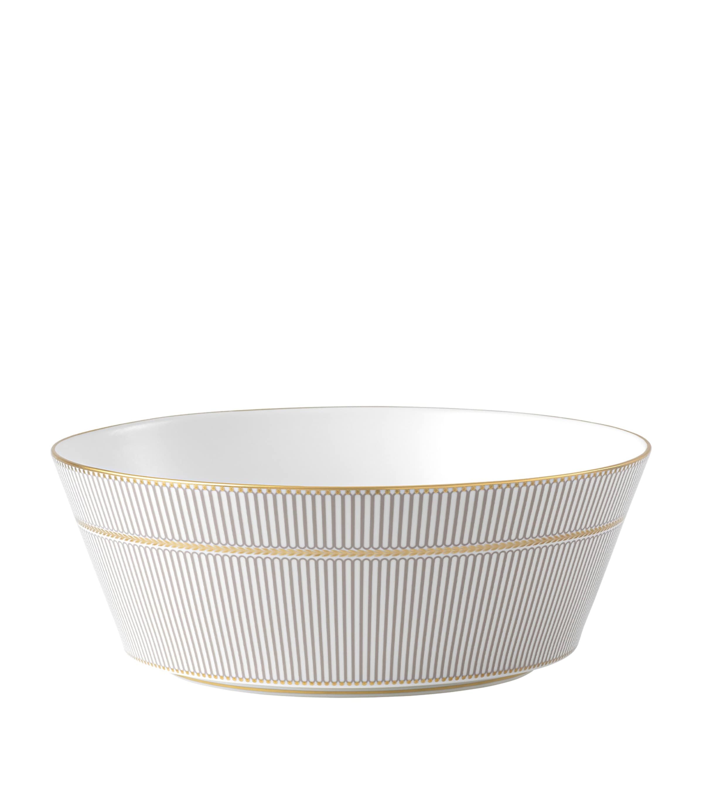 Wedgwood Anthemion Grey Salad Bowl