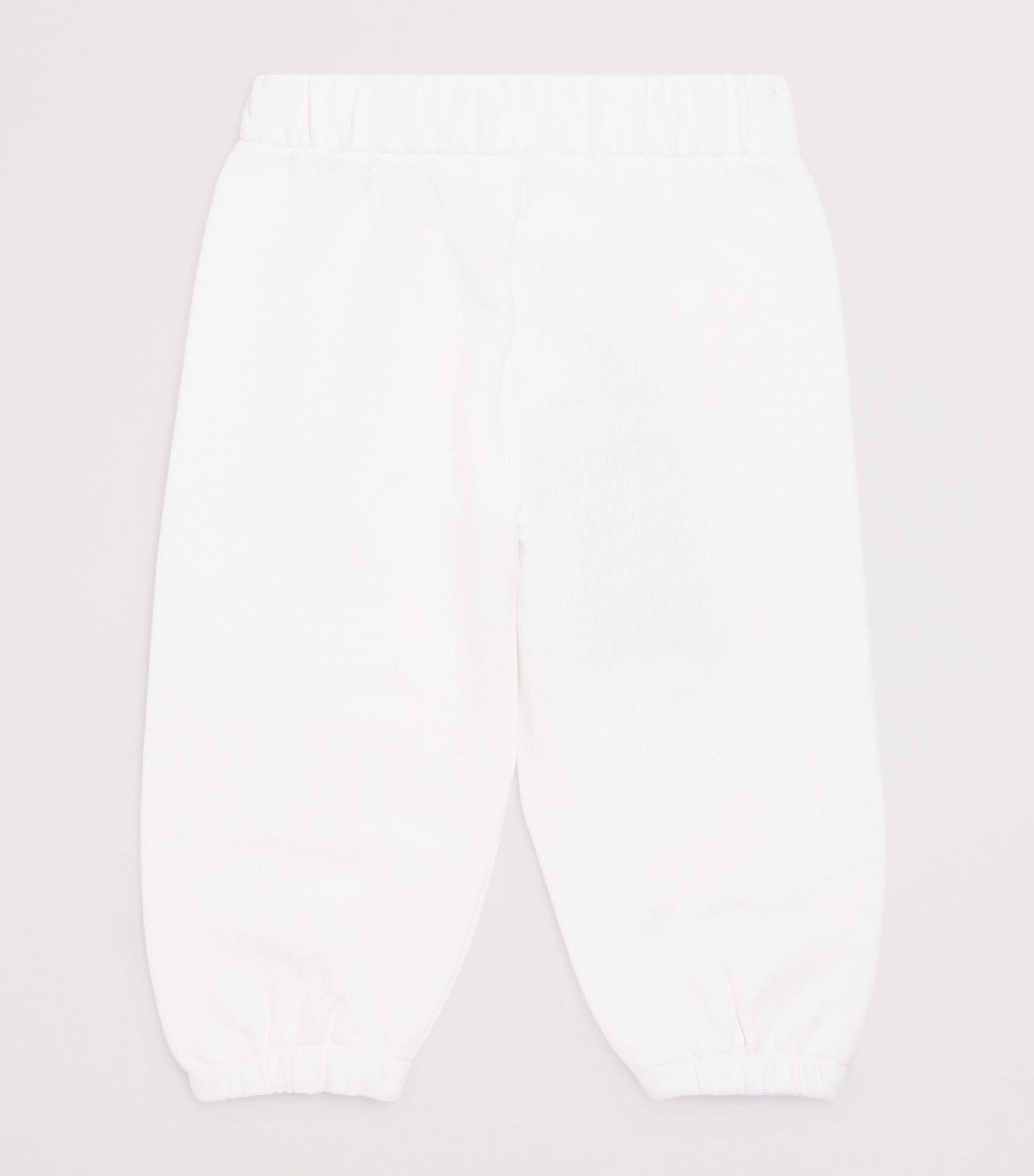 Cotton Logo Joggers (1-18 Months) 101IVORY Image 2