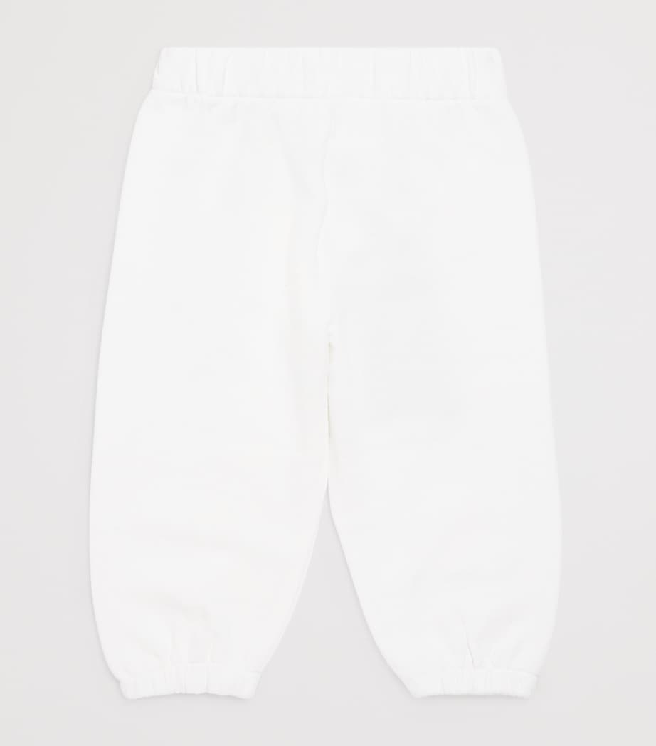 Cotton Logo Joggers (1-18 Months) 101IVORY Image 2