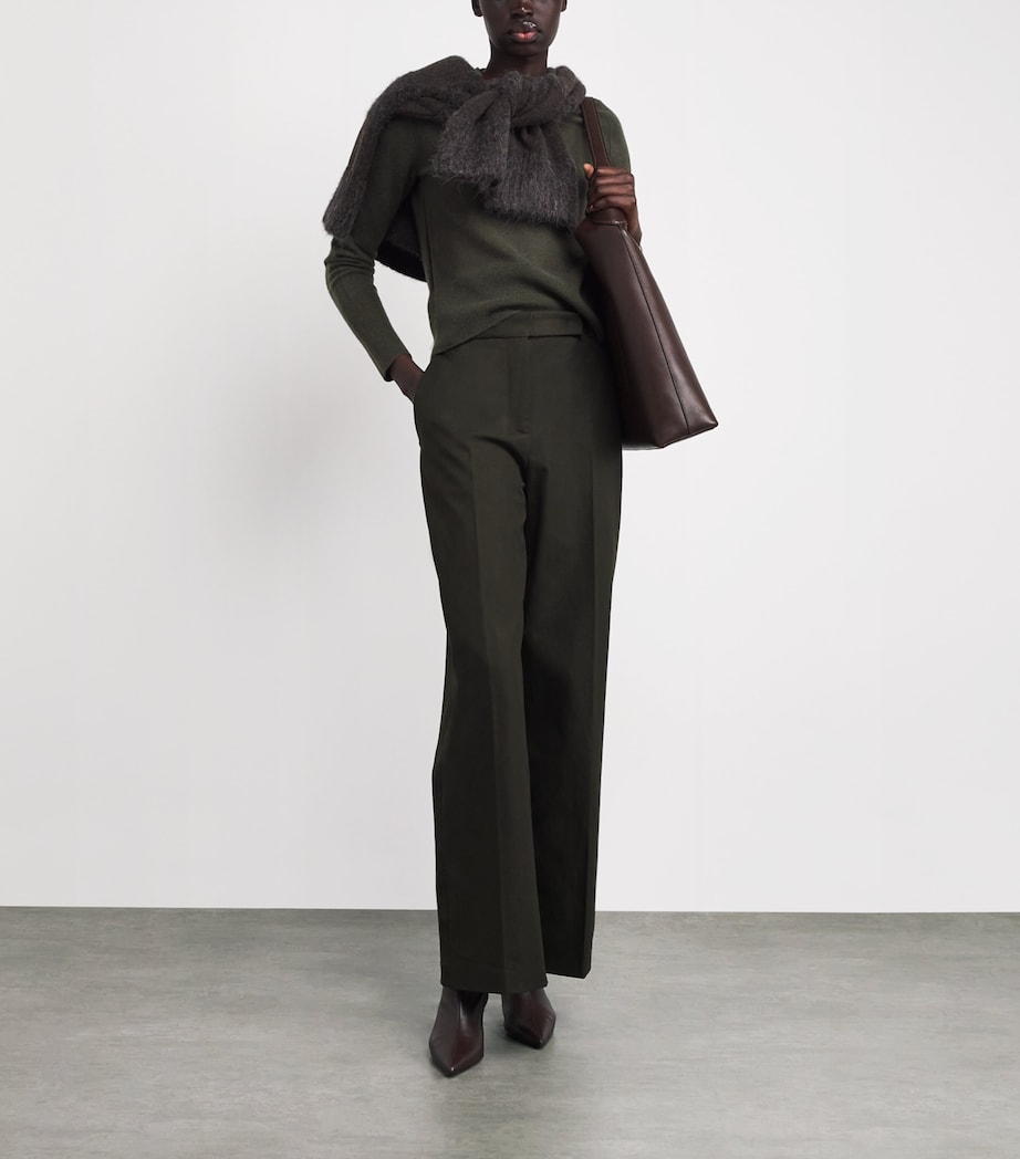 Cashmere Melby Sweater PALM LEAF Image 2