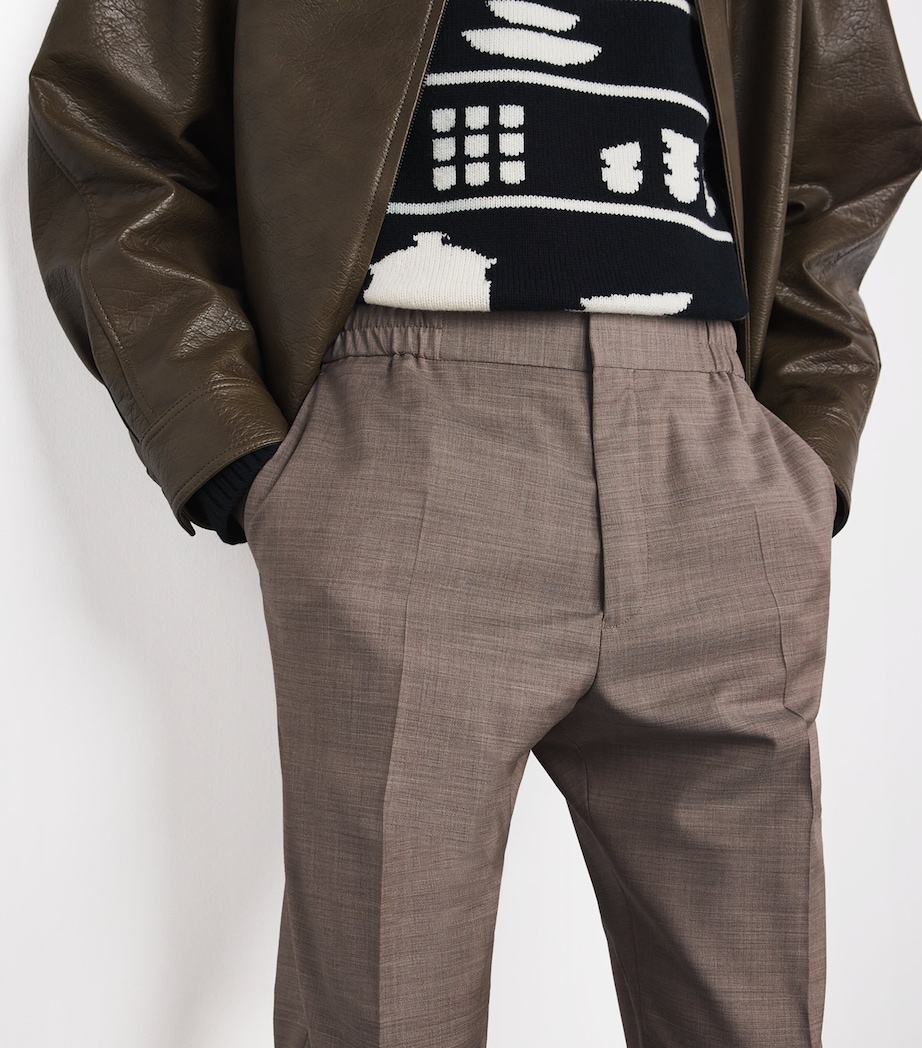 Tropical Wool Trousers 60_LIGHT BEIGE Image 6