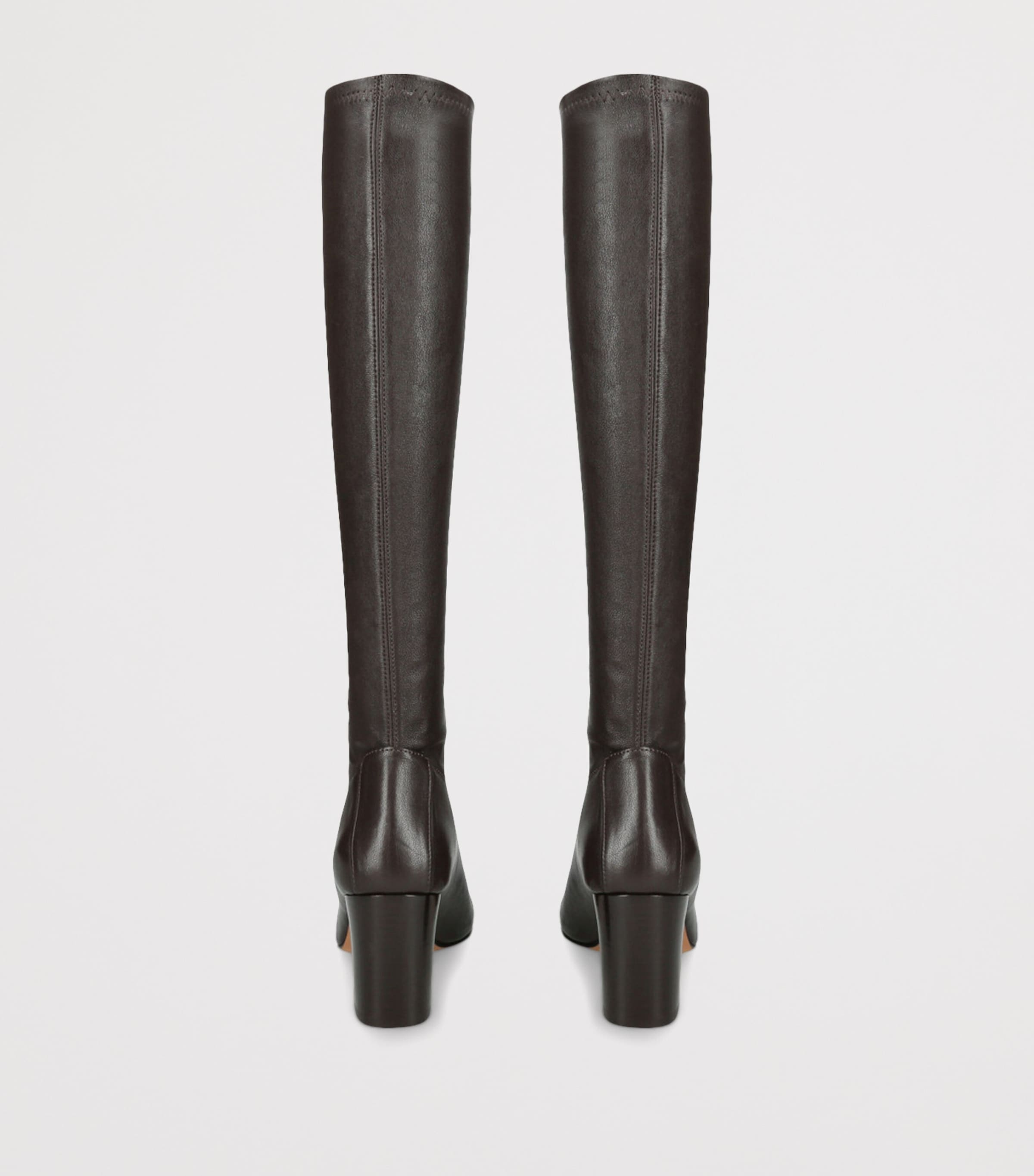 Jude Leather Memo Knee-High Boots 95 Brown Image 3