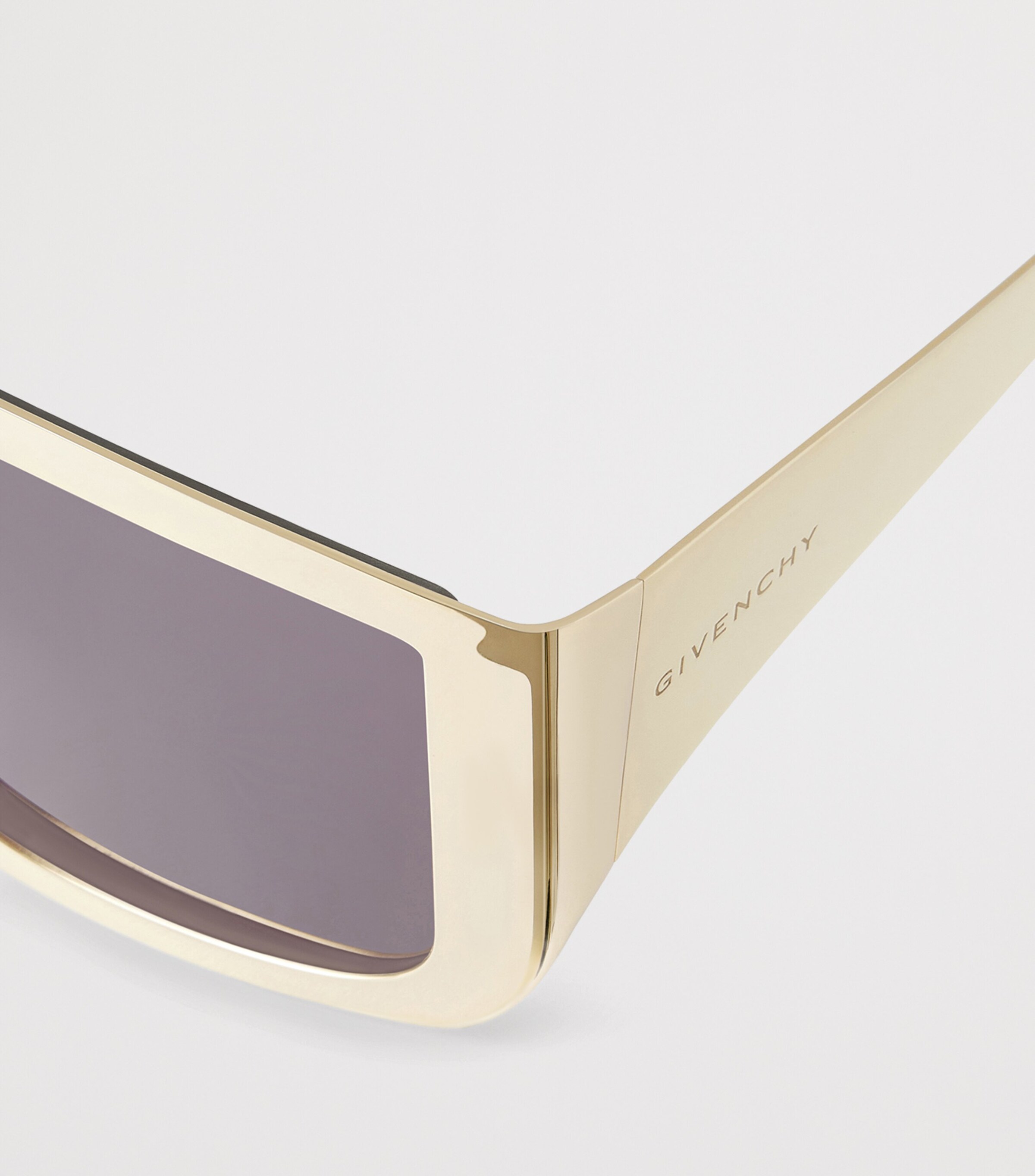 Givenchy Metal Square Sunglasses Golden Yellow Image 5