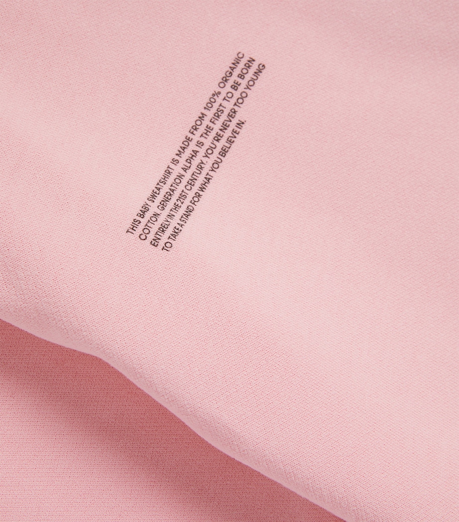 Organic Cotton Sweatshirt (3-24 Months) SAKURA PINK Image 4