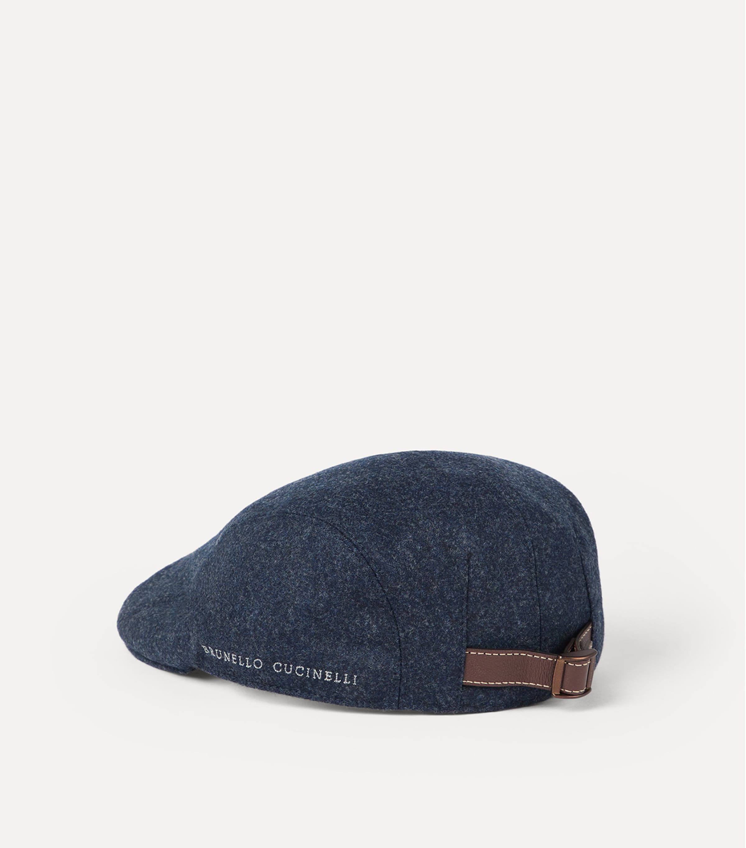 Brunello Cucinelli Wool Flat Cap Image 2