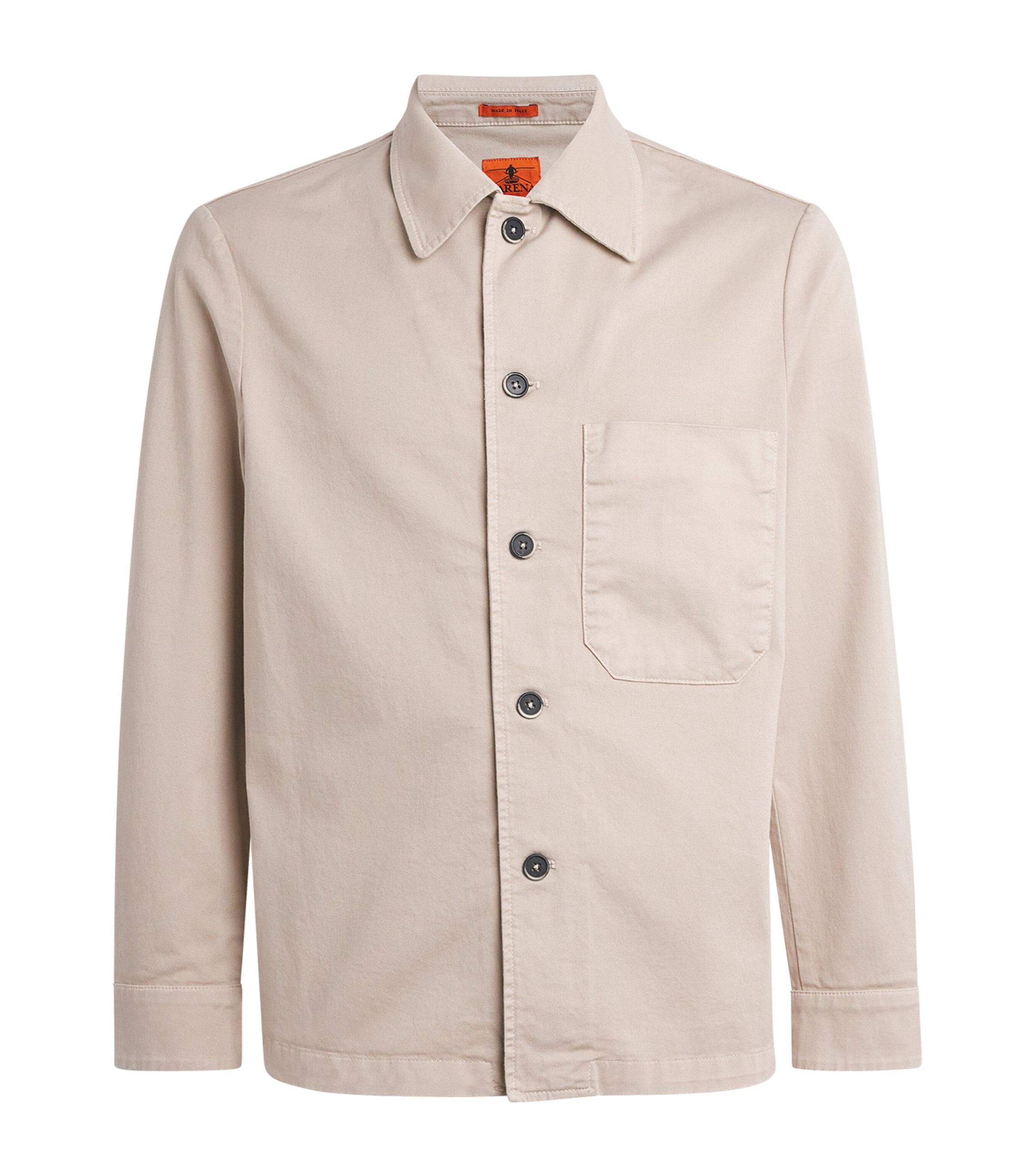 Barena Venezia Stretch-cotton Overshirt In Neutral