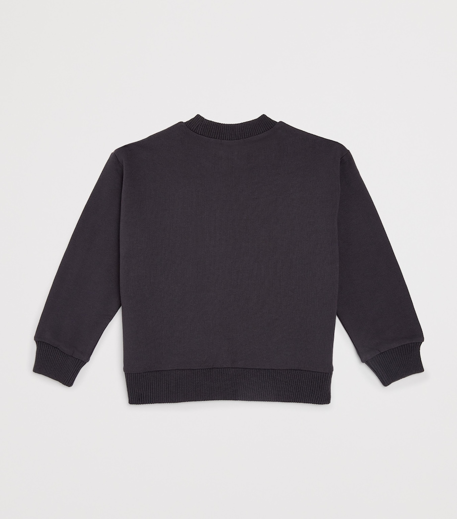 Cotton Graphic Sweatshirt (2-6 Years) DARK GREY Image 2