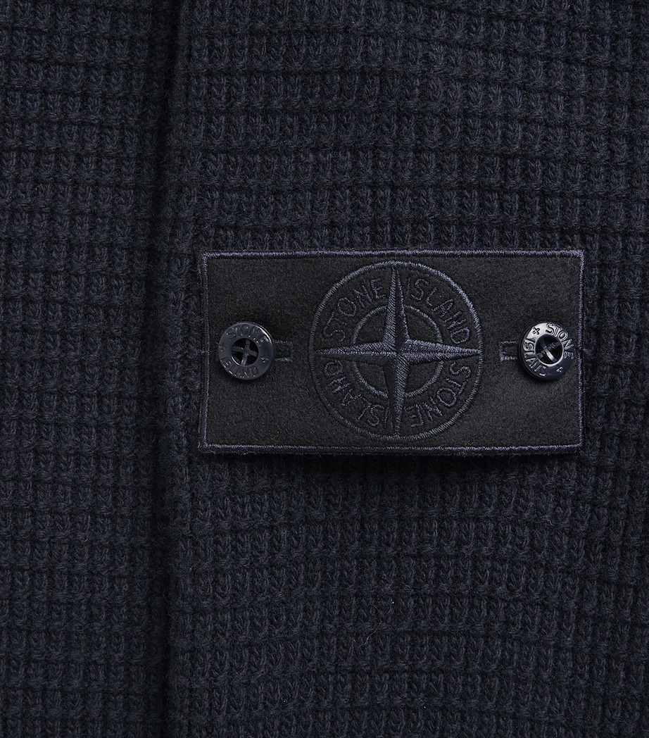 GHOST PIECE Virgin Wool Cardigan V0020 Image 5