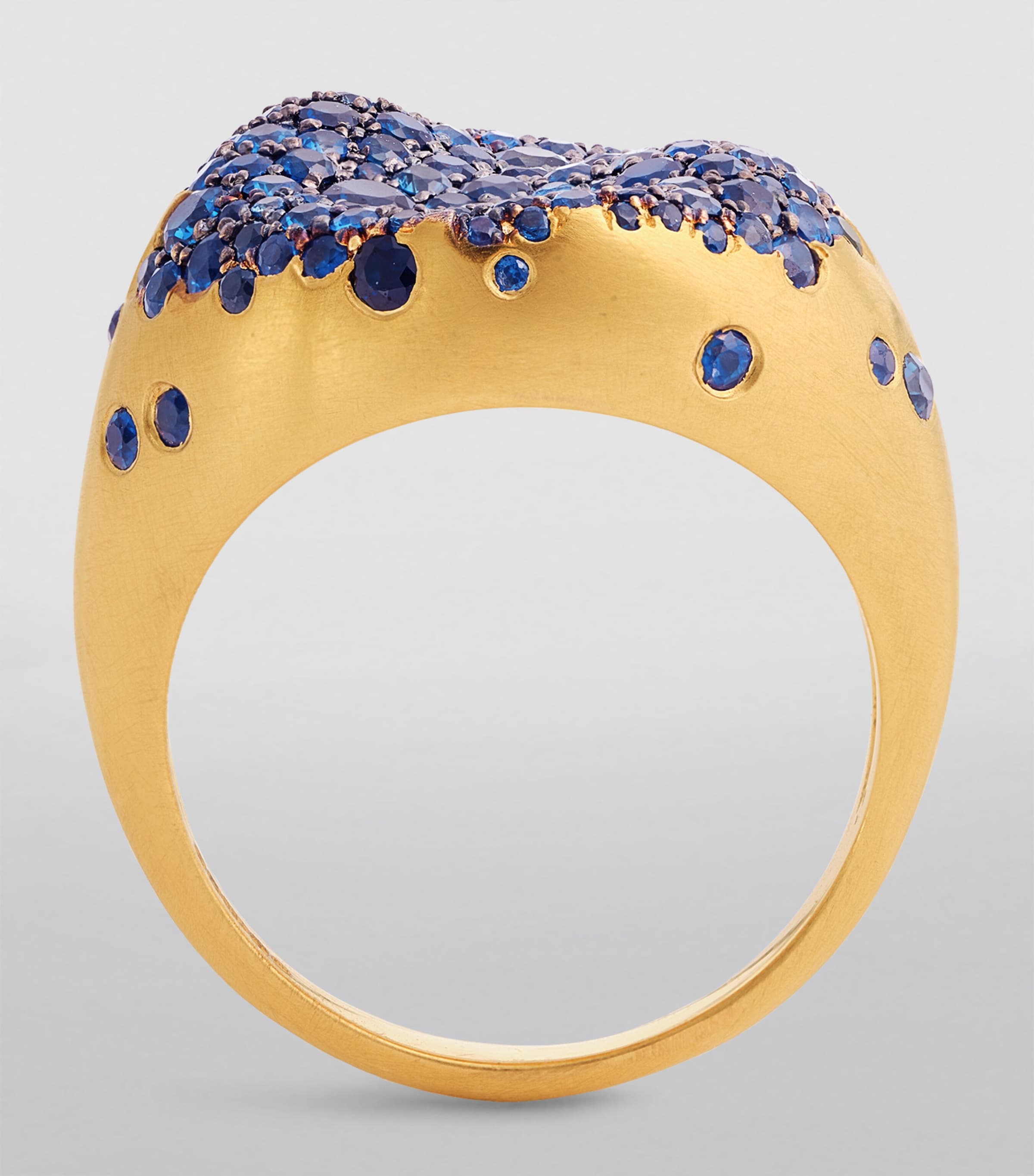 Yellow Gold and Sapphire Malak Bonbon Ring YELLOW GOLD Image 3