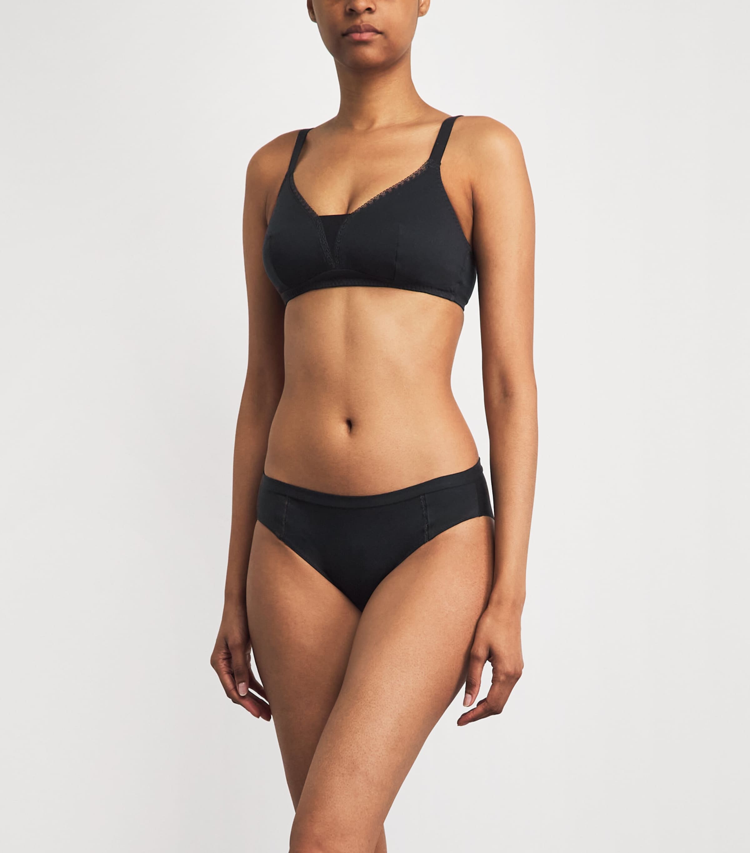 Maison Lejaby Womens Post-Surgery Softness Bra Black Image 2