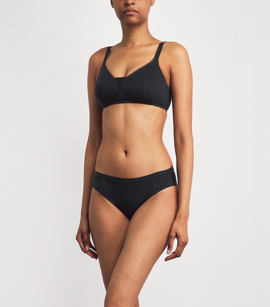 Maison Lejaby Womens Post-Surgery Softness Bra Black Image 2