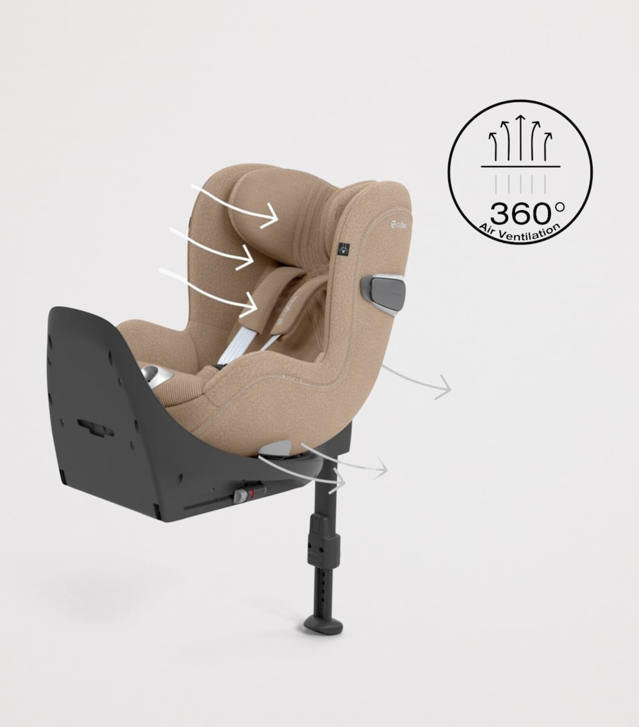 Sirona T-PLUS i-Size Rotating Car Seat COZY BEIGE Image 7