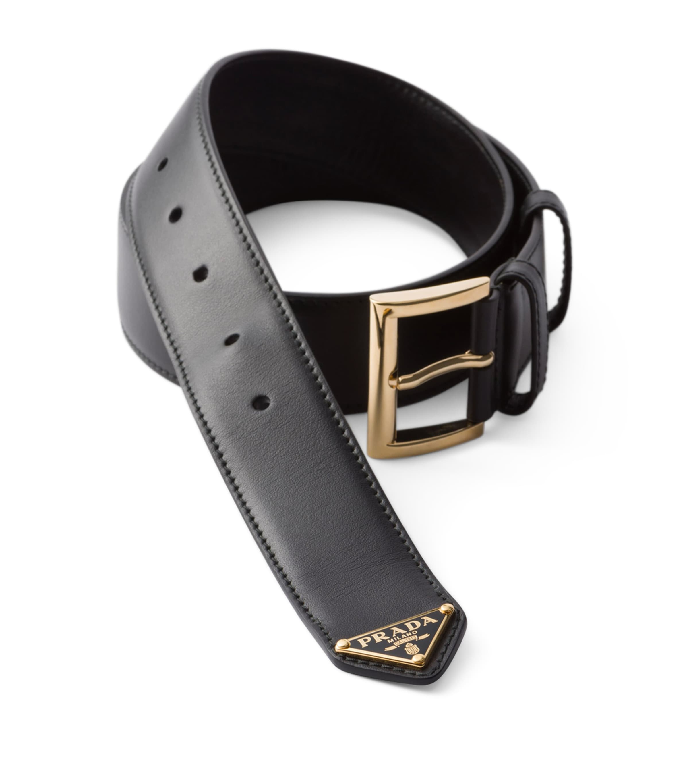 Prada leather strap best sale