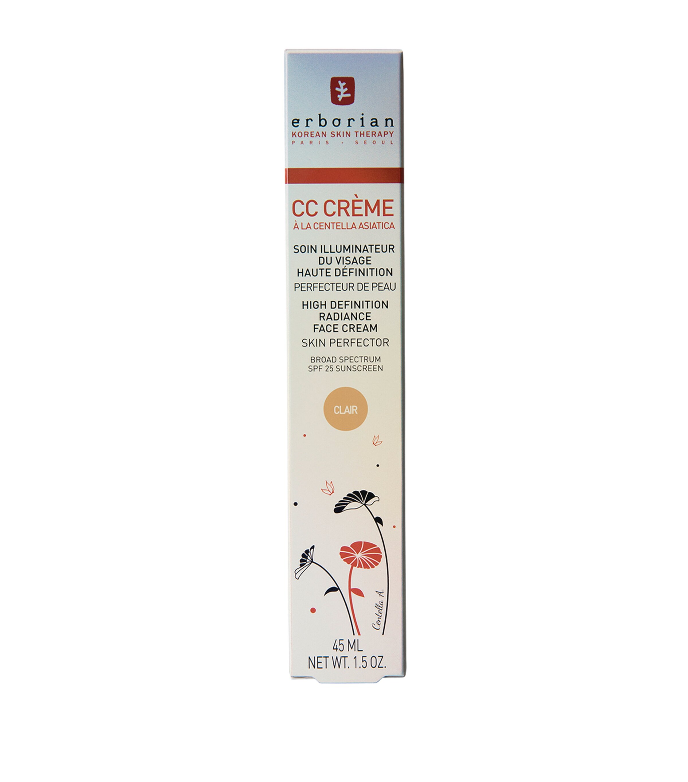 ERBORIAN Cc Crème SPF 25 Clair Image 4