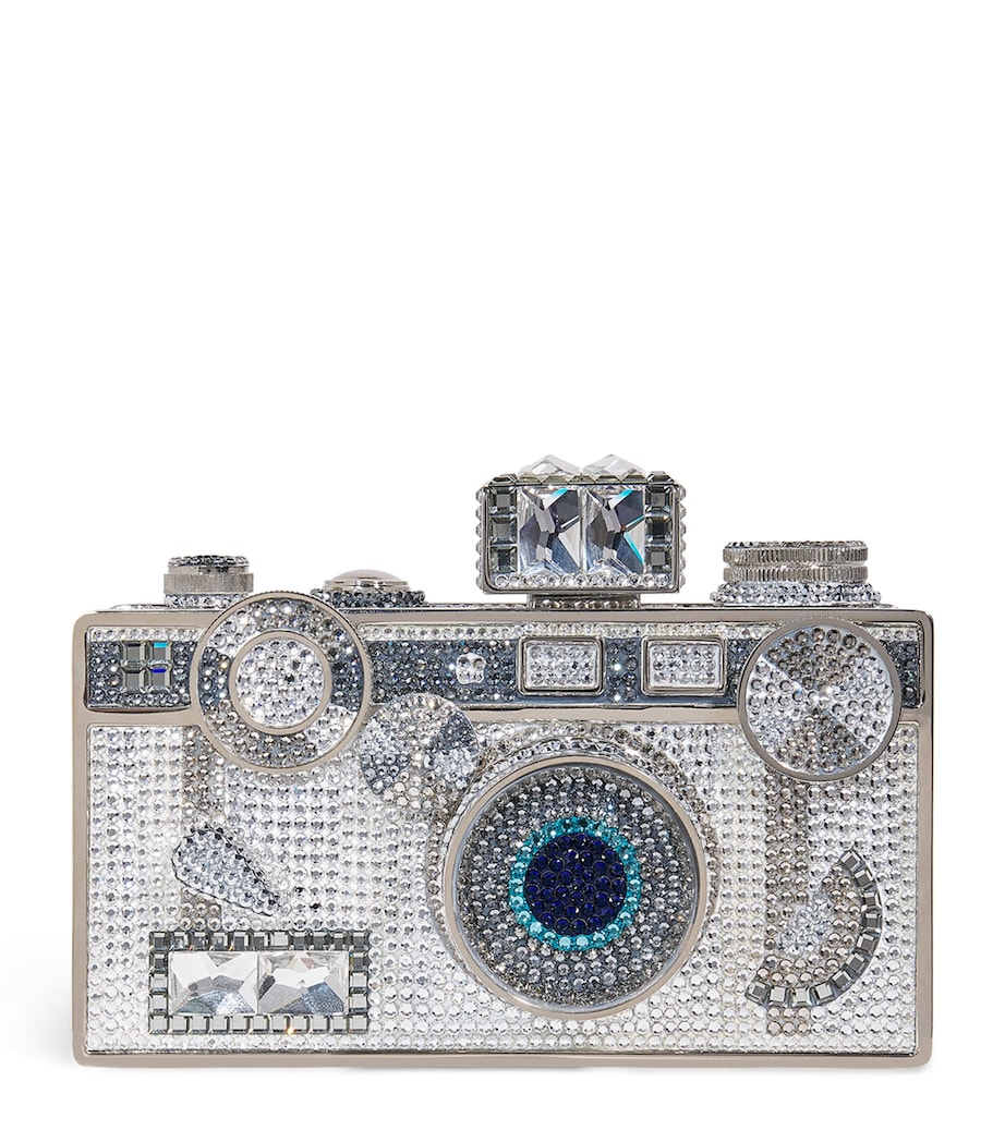 Judith Leiber Embellished Camera Zoom Clutch Bag Srhmt Image 1
