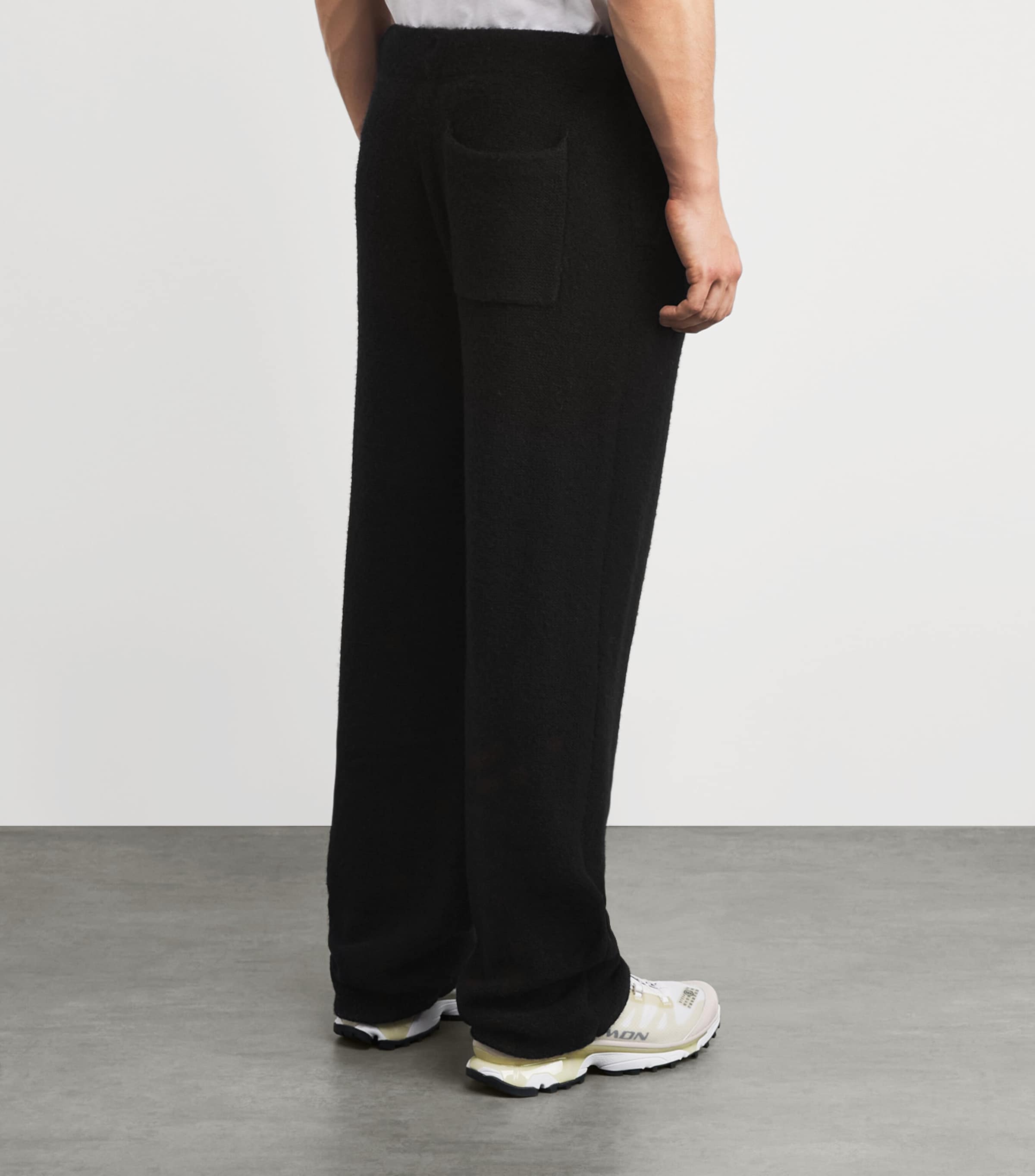 Wool-Blend Willits Sweatpants BLACK Image 4